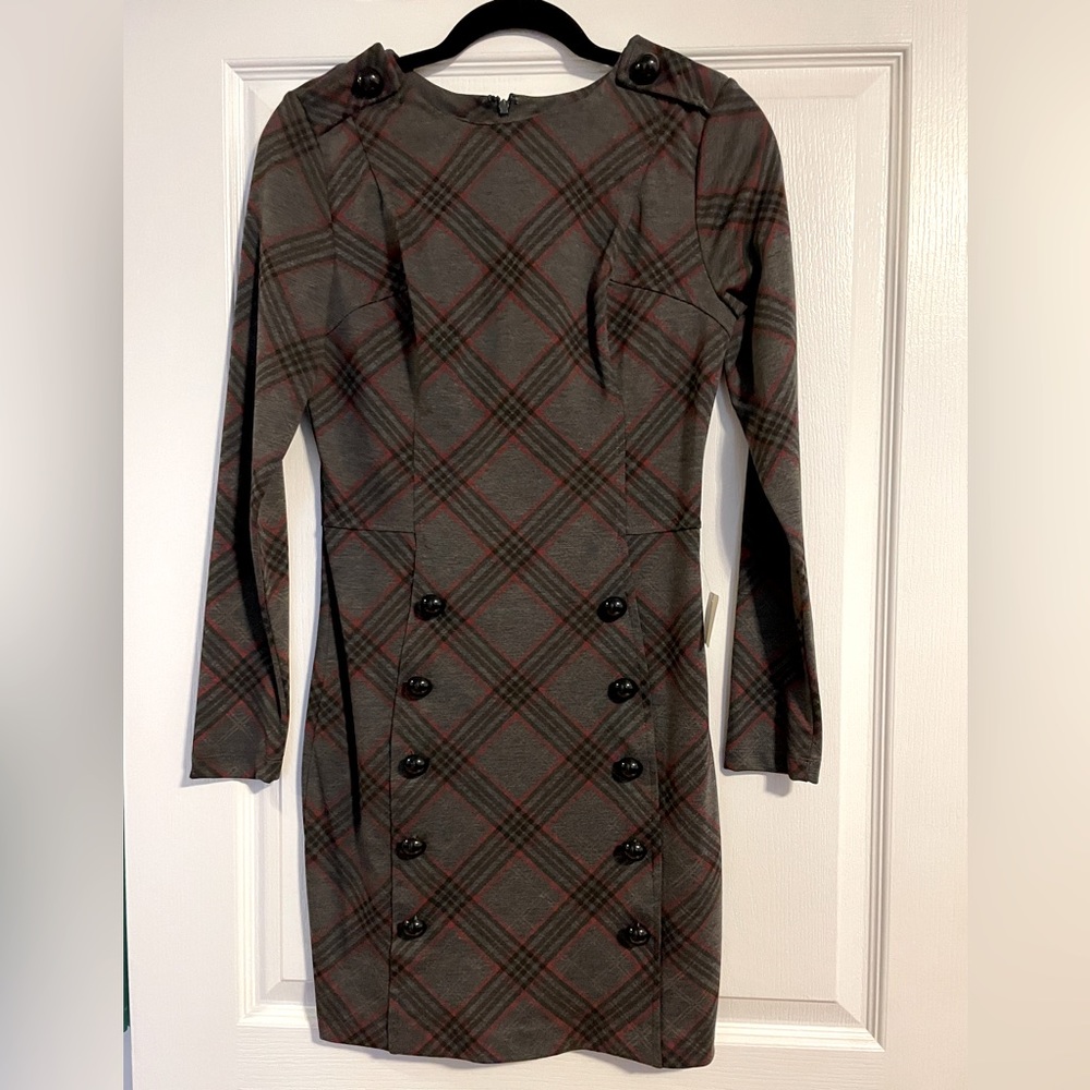 ASOS military style bodycon dress BNWT